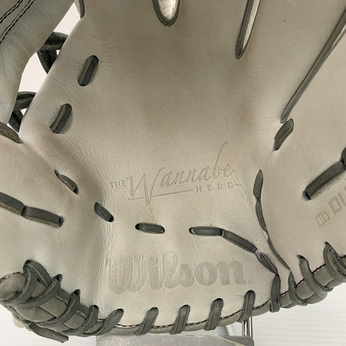 中古品 ウィルソン Wilson ワナビーヒーロー 軟式 内野手用グローブ コユニ RHK86H 4047