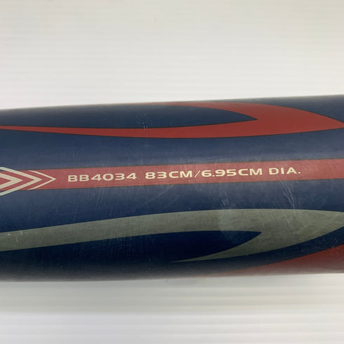 アシックス asics バーストインパクト 軟式 大人 一般 FRP製バット BB4034 中古 野球 8551