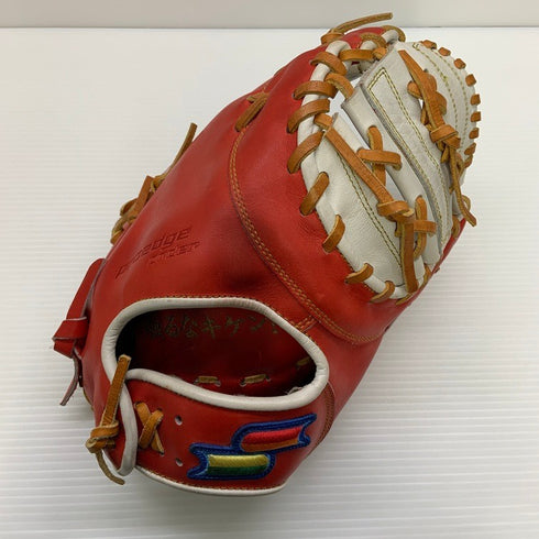 中古品 エスエスケイ SSK プロエッジ 軟式 オーダー ファーストミット 刺繍有り 5021