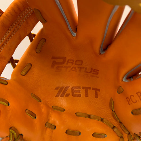 ゼット ZETT プロステイタス PROSTATUS BRG-PRO 硬式 大人 一般 内野手用 グローブ グラブ 右投げ オーダー 中古品 野球 9249