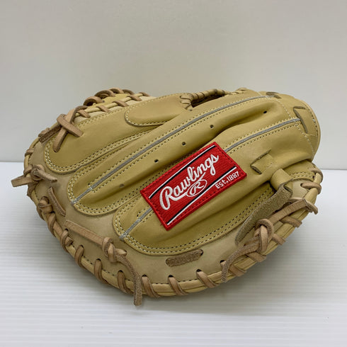 ローリングス Rawlings HOH PRO EXCEL ELITE 軟式 大人 一般 キャッチャーミット 捕手 グローブ グラブ 右投げ GR2FHEJMF 中古品 野球 6479