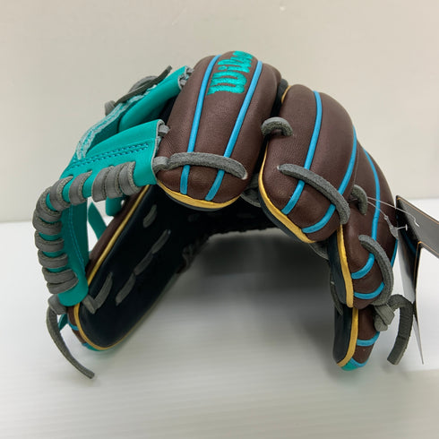 ウィルソン Wilson ワナビーヒーロー WBW104364 軟式 大人 一般 内野手用 グローブ グラブ 右投げ タグ付き 野球 8387