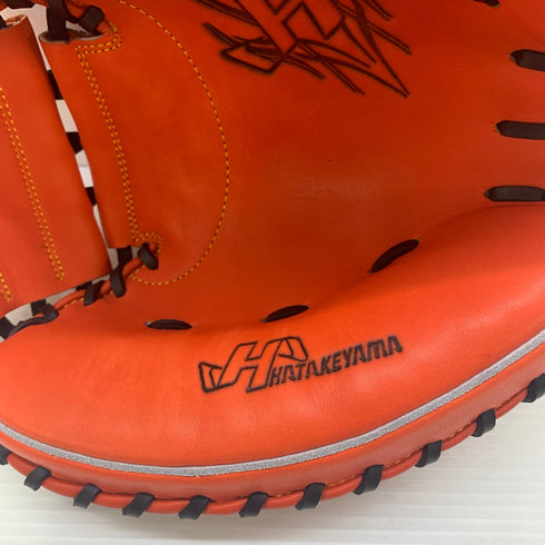 ハタケヤマ HATAKEYAMA TH 軟式 大人 一般 キャッチャーミット 捕手 グローブ グラブ 右投げ TH-M8VASB 中古品 野球 7378