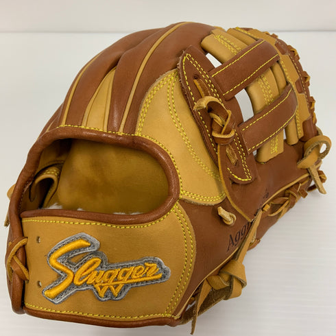 久保田スラッガー KUBOTA SLUGGER SpecialOrder 軟式 大人 一般 内野手用 グローブ グラブ 右投げ オーダー 中古品 野球 9140