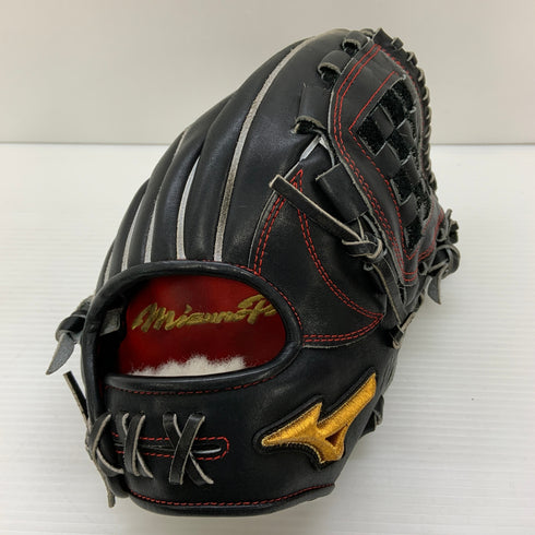 ミズノ MIZUNO ミズノプロオーダーHAGAJAPAN 硬式 大人 一般 投手用 グローブ ピッチャー グラブ 右投げ 中古品 野球 7769
