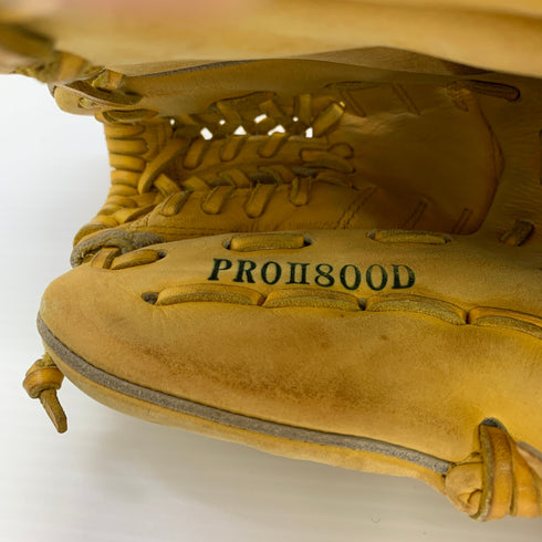 ジームス Zeems PROⅡ800D 硬式 大人 一般 内野手用 グローブ グラブ 右投げ 中古品 野球 1258