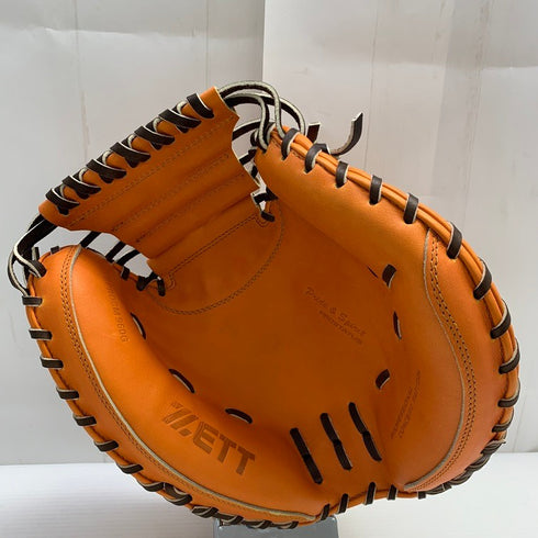 中古品 ゼット ZETT プロステイタス 硬式 キャッチャーミット BPROCM960G 5826