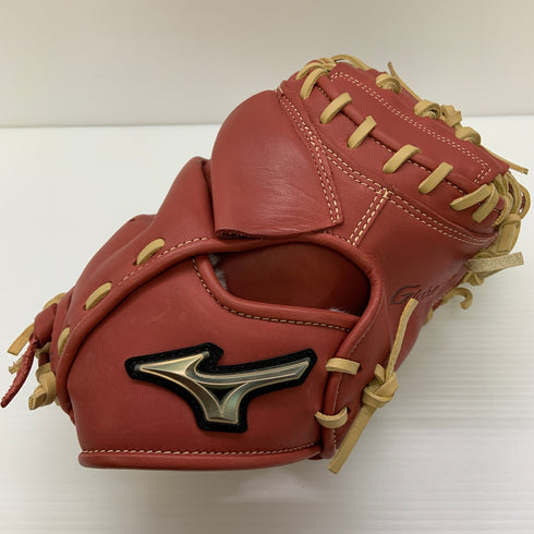ミズノ MIZUNO グローバルエリート Global Elite 1AJCR34310 軟式 大人 一般 キャッチャーミット 捕手 グローブ グラブ 右投げ 中古品 野球 9007