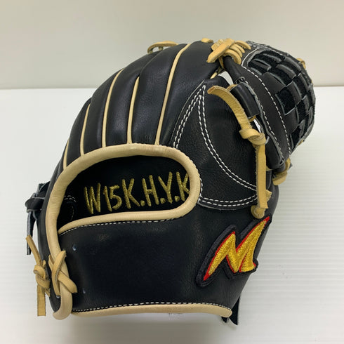 ノーリミット 軟式 大人 一般 内野手用 グローブ グラブ 右投げ オーダー 中古品 野球 9646