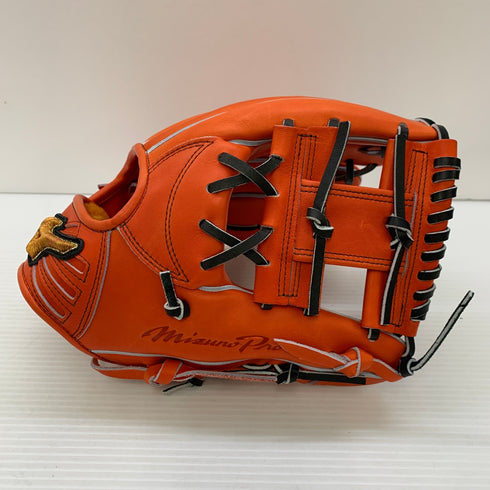 ミズノ MIZUNO ミズノプロ 硬式 大人 一般 内野手用 グローブ グラブ 右投げ 1AJGH32223 中古品 野球 8143