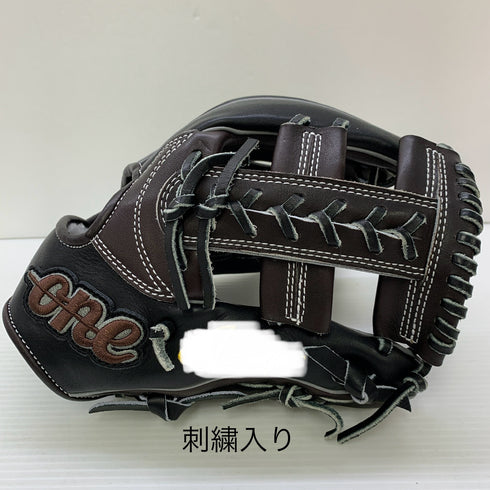 ワンオブジアンサー 硬式 大人 一般 内野手用 グローブ グラブ 右投げ D6型 中古品 野球 7923