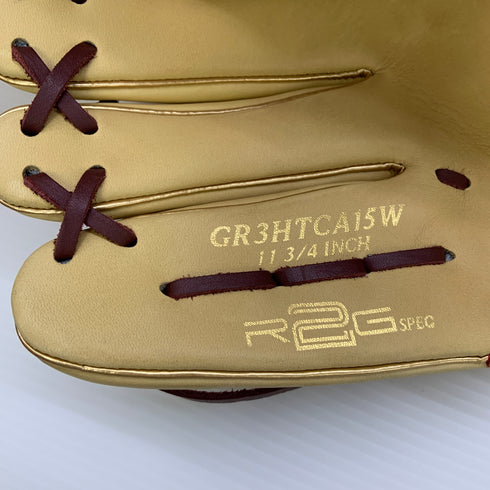 ローリングス Rawlings ハイパーテック 軟式 大人 一般 投手用 グローブ ピッチャー グラブ 左投げ GR3HTCA15W 中古品 野球 8235