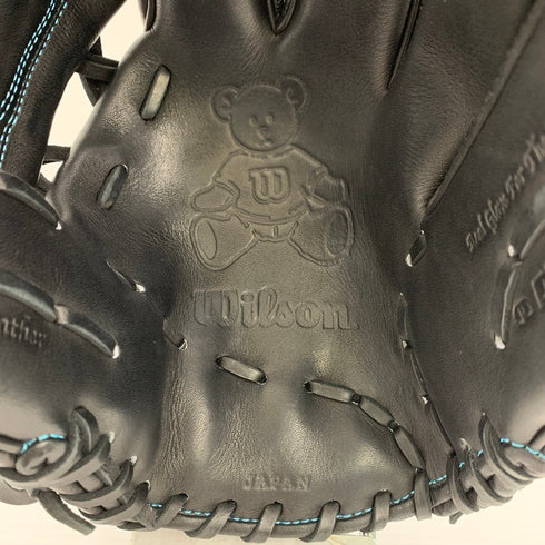 中古品 ウィルソン Wilson 軟式 内野手用グローブ コユニ 1723型 刺繍入り 4258