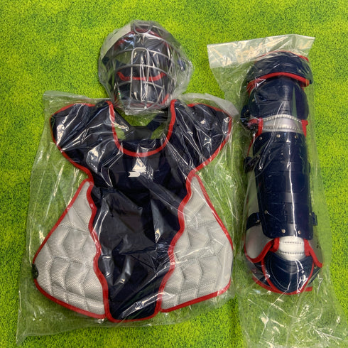 エスエスケイ SSK 一般軟式 ソフトボール キャッチャー防具 3点セット マスク プロテクター レガース 専用バッグ付き CGSET26NS H-4587