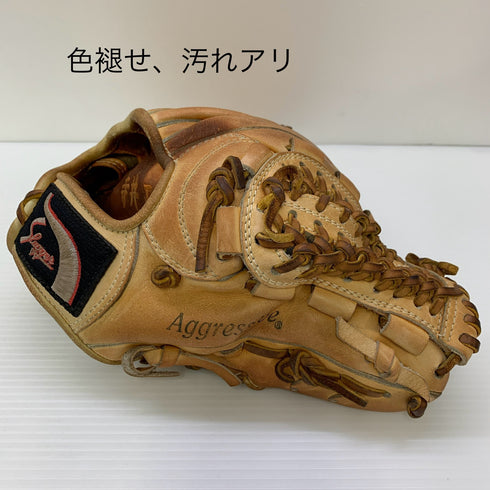 久保田スラッガー KUBOTA SLUGGER 硬式 大人 一般 内野手用 グローブ グラブ 右投げ 中古品 グローブ袋付き 野球 6342