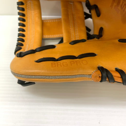 ゼット ZETT プロステイタス PROSTATUS BRGPRO 硬式 大人 一般 内野手用 グローブ グラブ 右投げ オーダー 中古品 グローブ袋付き 野球 9772
