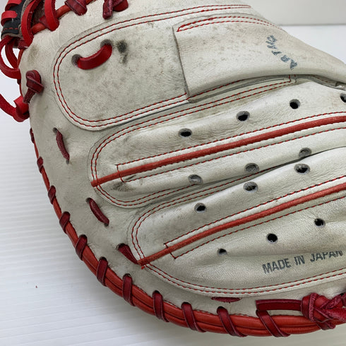 ゼット ZETT 軟式 大人 一般 キャッチャーミット 捕手 グローブ グラブ 右投げ BRCA38622 中古品 野球 6177