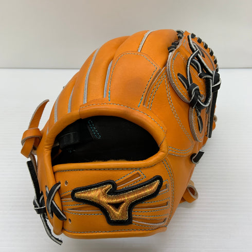 ミズノ MIZUNO ミズノプロオーダーHAGAJAPAN 軟式 大人 一般 投手用 グローブ ピッチャー グラブ 右投げ 中古品 グローブ袋付き 野球 6124