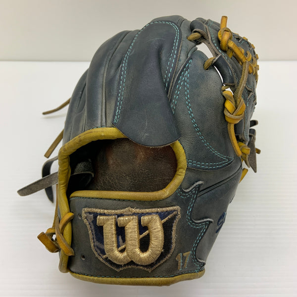 ウィルソン Wilson 20L 軟式 大人 一般 投手用 グローブ ピッチャー グラブ 右投げ 中古品 野球 9019