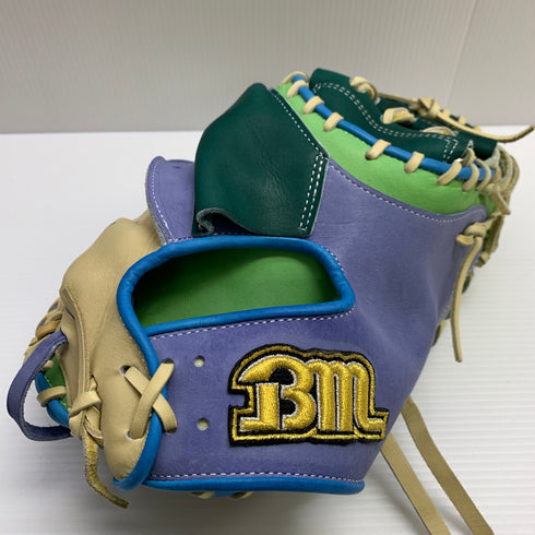 ベースマン BASEMAN BM スペシャルオーダ 軟式 大人 一般 キャッチャーミット 捕手 グローブ グラブ 右投げ 中古品 野球 7800