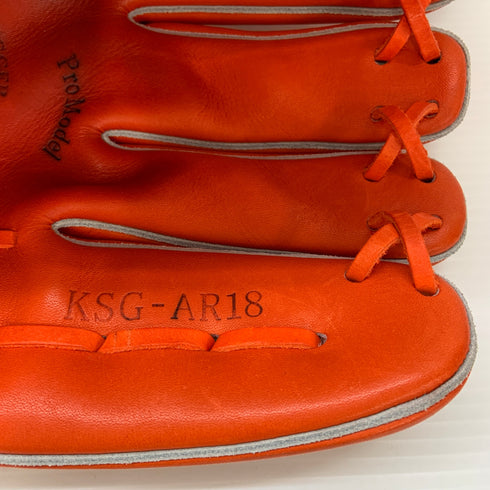 久保田スラッガー KUBOTA SLUGGER 硬式 大人 一般 投手用 グローブ ピッチャー グラブ 右投げ KSG-AR18 中古品 野球 6567