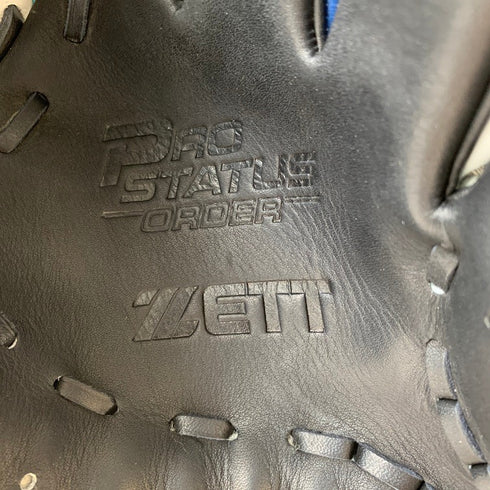 中古品 ゼット ZETT プロステイタス 軟式 オーダー 内野手用グローブ 刺繍有り 5074