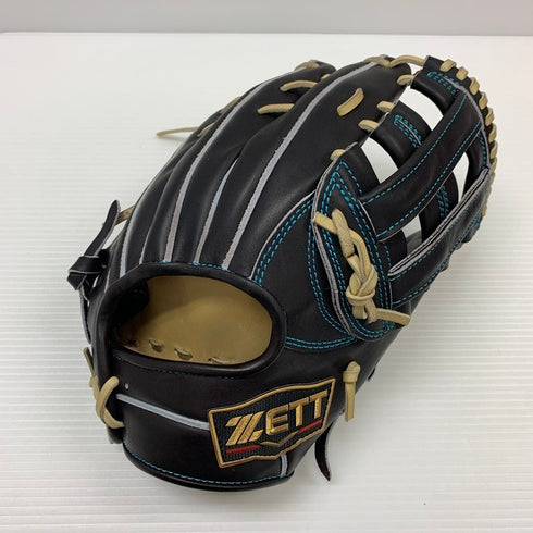 中古品 ゼット ZETT プロステイタス 硬式 三塁手用グローブ 内野手 BPROG285SG 牟田部刻印 6880