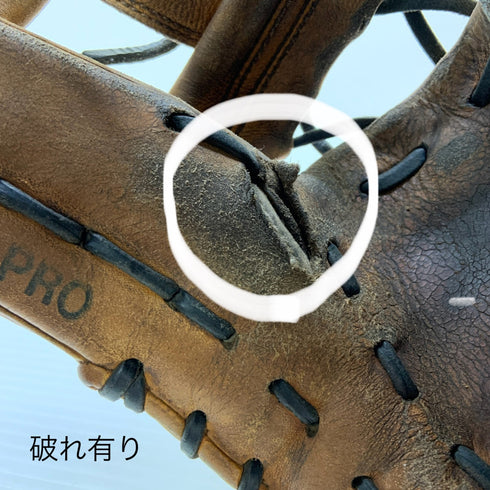 ゼット ZETT プロステイタス 硬式 大人 一般 内野手用 グローブ グラブ 右投げ BPG-PRO 中古品 野球 7522