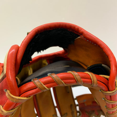 ベースマン BASEMAN BM スペシャルオーダー 軟式 大人 一般 内野手用 グローブ グラブ 右投げ 中古品 野球 8233