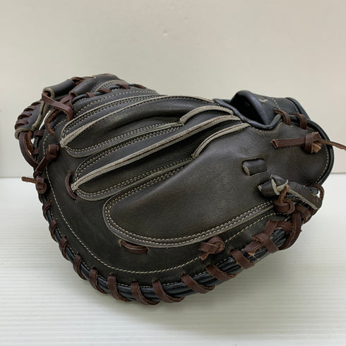 リーグスター LEAGSTAR ソフトボール用 大人 一般 キャッチャーミット 捕手 グローブ グラブ 右投げ LGS-1286 中古品 野球 8028