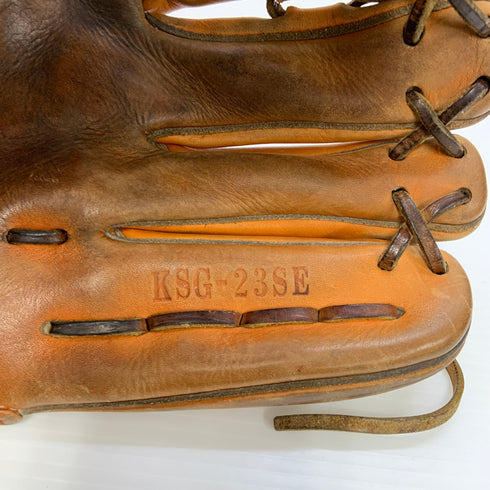 久保田スラッガー KUBOTA SLUGGER 硬式 大人 一般 外野手用 グローブ グラブ 右投げ KSG-23SE 中古品 野球 6838