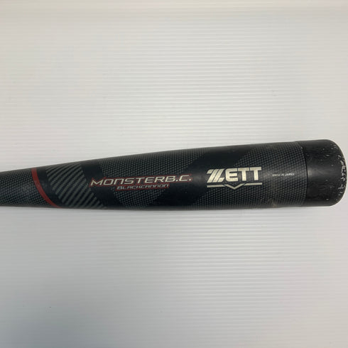 ゼット ZETT ブラックキャノン 軟式 大人 一般 FRP製バット BCT31384 ケース付き 野球 7357