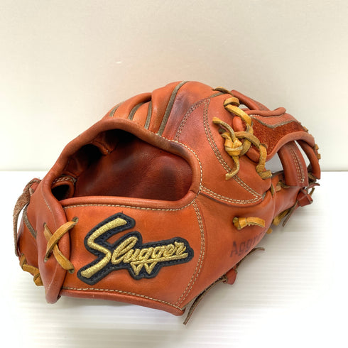 久保田スラッガー KUBOTA SLUGGER KSG-24MS 硬式 大人 一般 内野手用 グローブ グラブ 右投げ 中古品 野球 1374