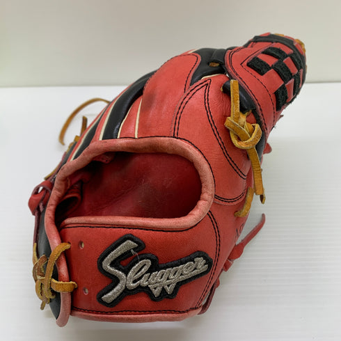 久保田スラッガー KUBOTA SLUGGER 軟式 大人 一般 内野手用 グローブ グラブ 右投げ オーダー 中古品 野球 1044