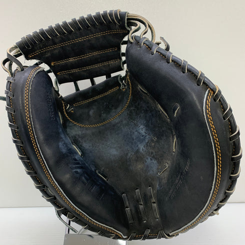 ゼット ZETT プロステイタス 軟式 大人 一般 キャッチャーミット 捕手 グローブ グラブ 右投げ BRCB30252 中古品 野球 7716