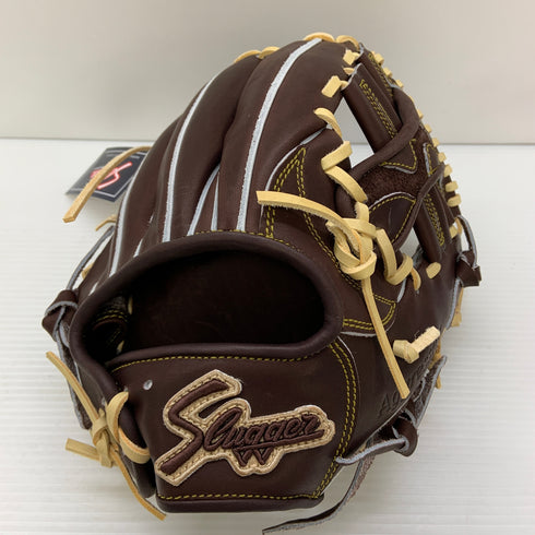久保田スラッガー KUBOTA SLUGGER 硬式 大人 一般 内野手用 グローブ グラブ 右投げ KSG-SR2 C-1751 タグ付き グローブ袋付き 野球 7534