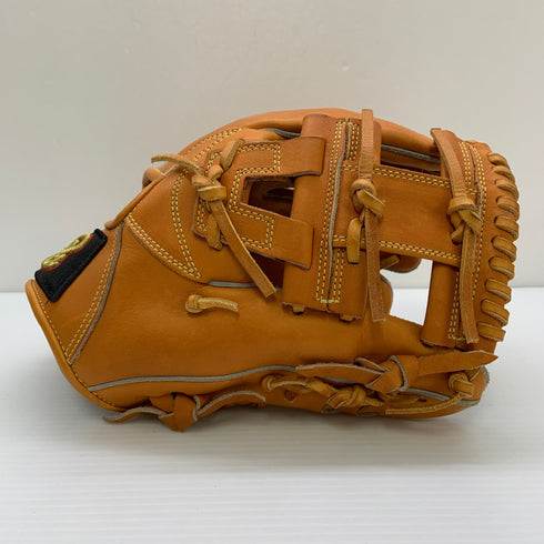 ドナイヤ Donaiya DJNIM 軟式 大人 一般 内野手用 グローブ グラブ 右投げ 中古品 グローブ袋付き 野球 9254