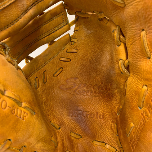 ハイゴールド HI-GOLD スペシャルオーダー 軟式 大人 一般 ファーストミット 一塁手 グローブ グラブ 右投げ NO-811F 中古品 野球 6180