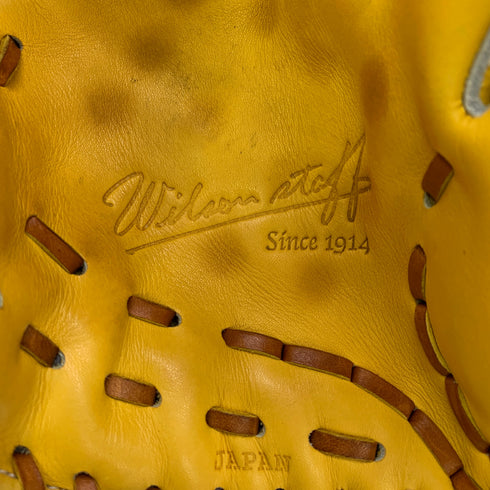 ウィルソン Wilson ウィルソンスタッフ Wilson Staff HWMWKTL 硬式 大人 一般 内野手用 グローブ グラブ 右投げ 中古品 野球 9672
