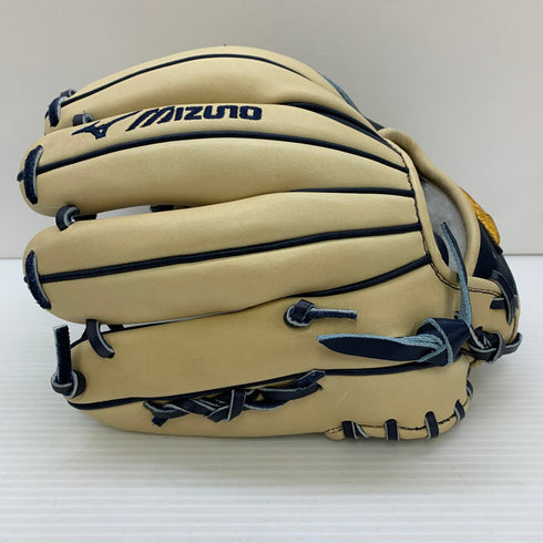 ミズノ MIZUNO ミズノプロ オーダー HAGA 軟式 大人 一般 内野手用 グローブ グラブ 右投げ 耕作印 中古品 グローブ袋付き 野球 7478