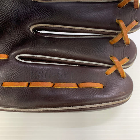 久保田スラッガー KUBOTA SLUGGER 軟式 大人 一般 外野手用 グローブ グラブ 右投げ KSNーSPL 中古品 野球 6097