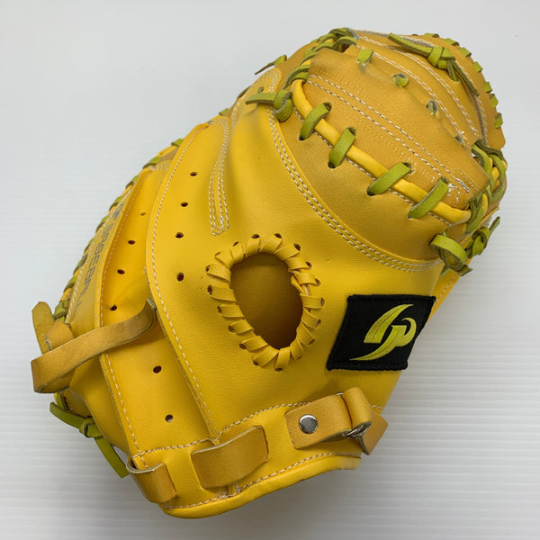 GP ジーピー 軟式 大人 一般 キャッチャーミット 捕手 グローブ グラブ 右投げ 中古品 野球 8251