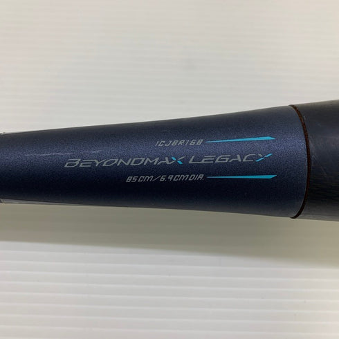 中古品 ミズノ MIZUNO ビヨンドマックスレガシーフレアエンド 軟式 FRP製バット 1CJBR168 ケース付き 6870