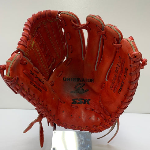 エスエスケイ SSK 軟式 大人 一般 投手用 グローブ ピッチャー グラブ 右投げ ORG-800 中古品 野球 6089