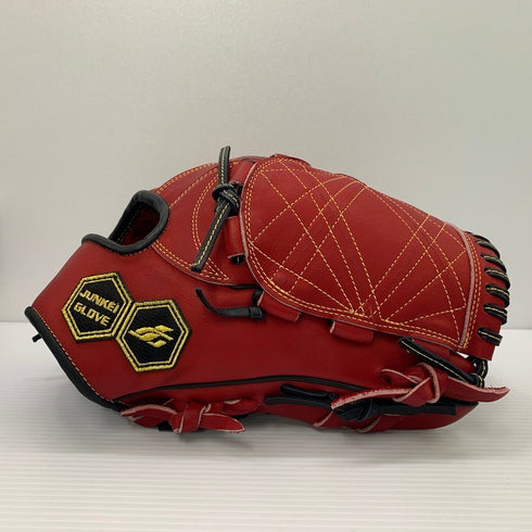 中古品 ジュンケイグラブ JUNKEI-GLOVE 硬式 オールラウンド用オーダーグローブ JG-113 刺繍入り 4465