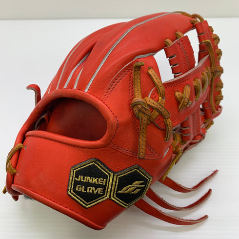 ジュンケイ JUNKEI JG-5932A 硬式 大人 一般 内野手用 グローブ グラブ 右投げ 中古品 野球 8873