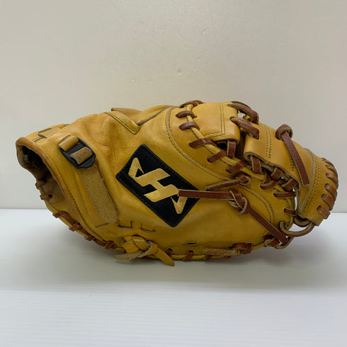 ハタケヤマ HATAKEYAMA TH-298X 軟式 大人 一般 キャッチャーミット 捕手 グローブ グラブ 右投げ 中古品 野球 8676