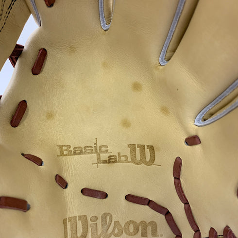ウィルソン Wilson BasicLabW 軟式 大人 一般 内野手用 グローブ グラブ 右投げ WBW101595 タグ付き 野球 7419