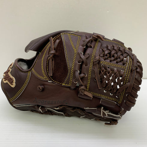 久保田スラッガー KUBOTA SLUGGER KSG-SP18 硬式 大人 一般 投手用 グローブ ピッチャー グラブ 右投げ 中古品 グローブ袋付き 野球 1571