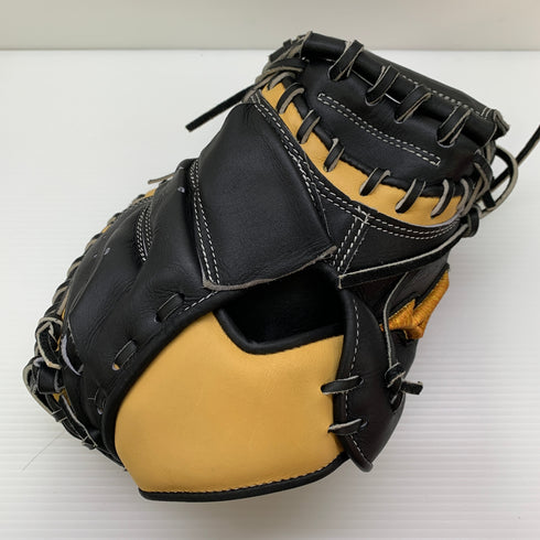 ミズノ MIZUNO ミズノプロ mizunopro 硬式 大人 一般 キャッチャーミット 捕手 グローブ グラブ 右投げ オーダー 中古品 野球 8669